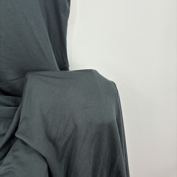 Quince Midi Dress Women Large Tencel Jersey Fit Flare Stretch Comfy Capsule Soft - Picture 9 of 9